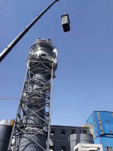 湿电除尘器+脱硫塔一体设备