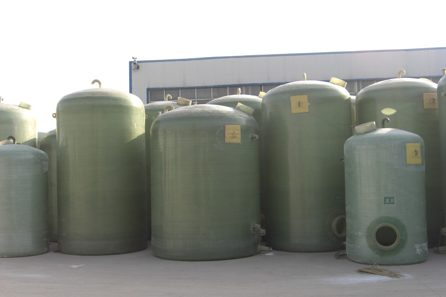 玻璃钢立式储罐