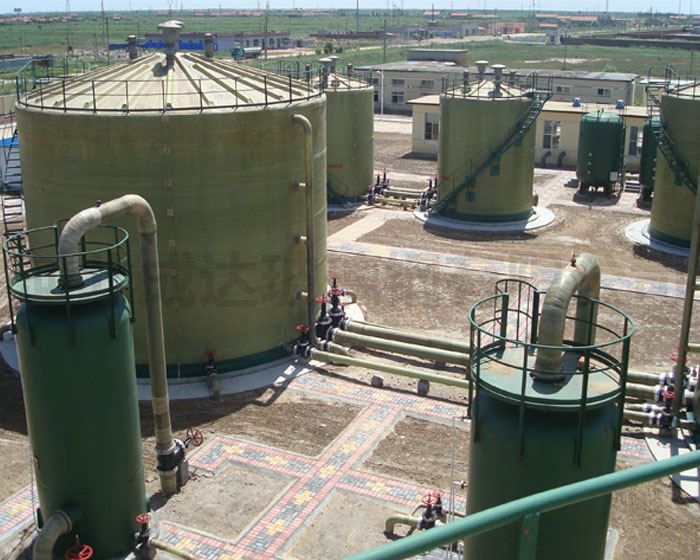 玻璃钢现场储罐