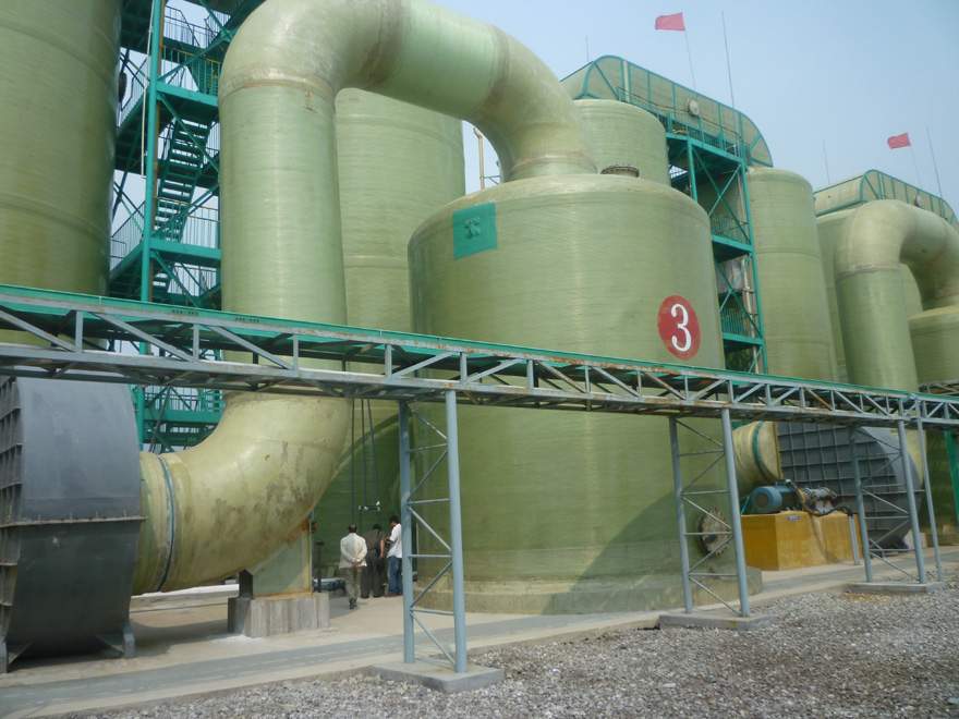 玻璃钢现场储罐