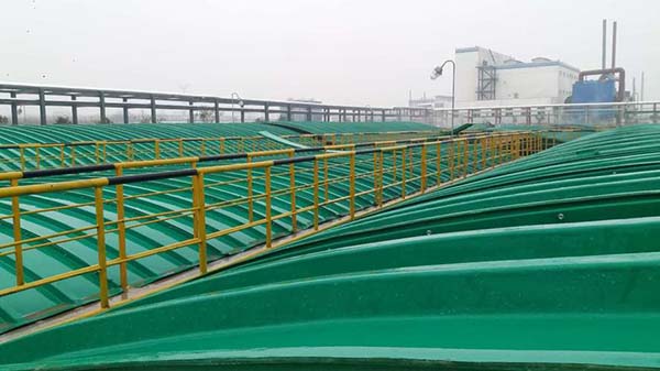 玻璃钢拱形盖板