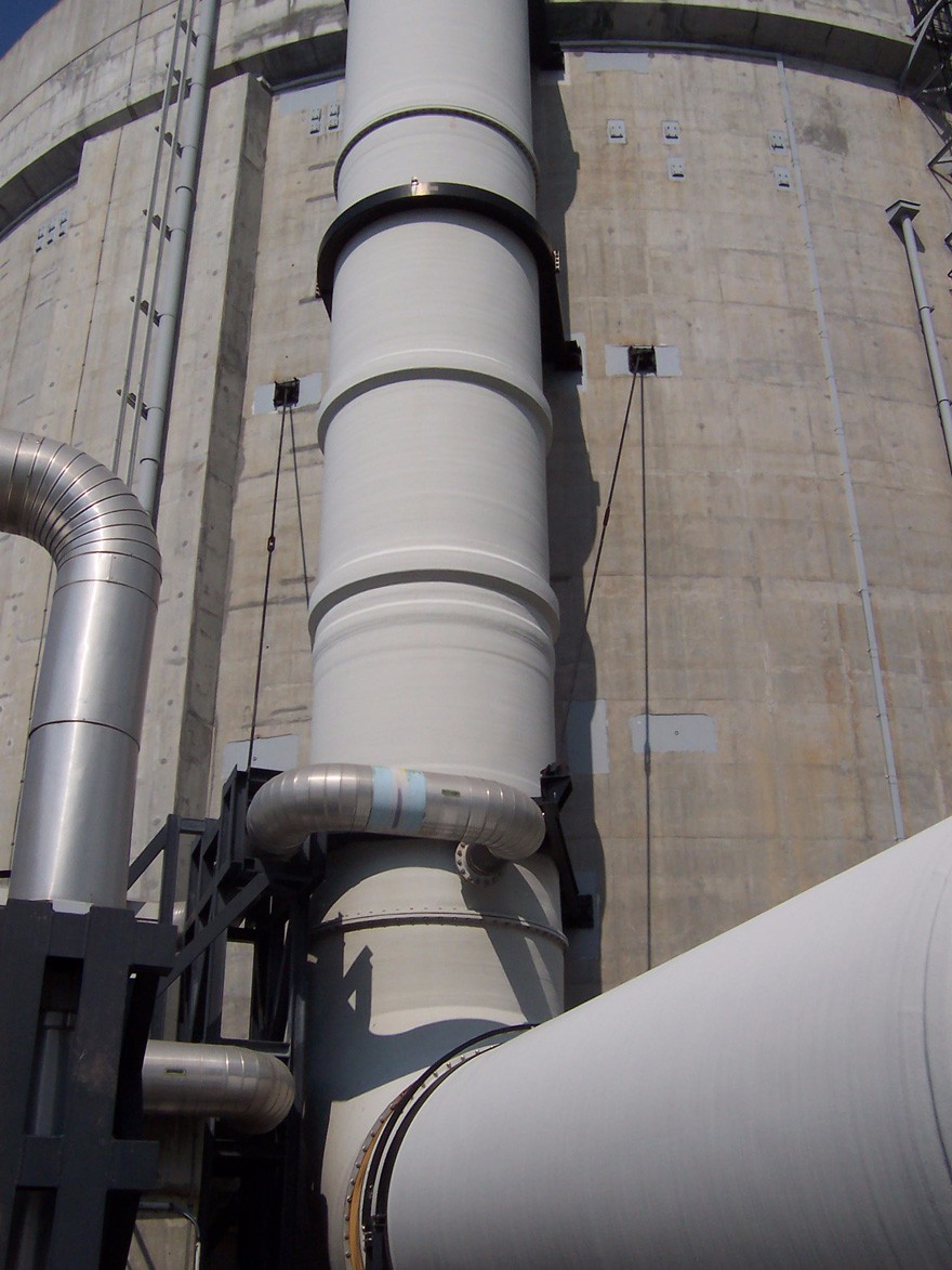 核岛DVN系统烟囱-福建福清核电有限公司